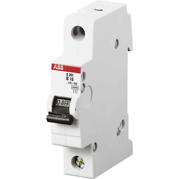 ABB Sicherungsautomat 6kA 16A B 1p o.ZE S201-B16 2CDS251001R